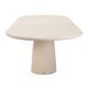 Handmade Contemporary Textured Premium Plaster Dining Table - Customizable