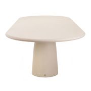 Handmade Contemporary Textured Premium Plaster Dining Table - Customizable