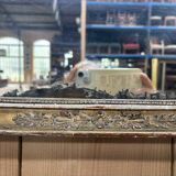 Miroir carré époque restauration