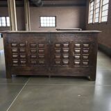 Brutalist vintage Spanish sideboard / sideboard / cabinet