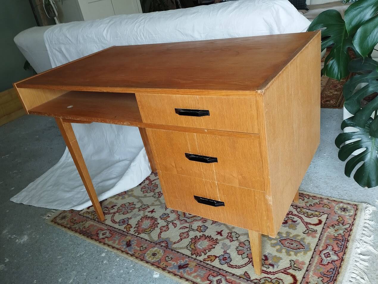 Geometric desk vintage design 1950s