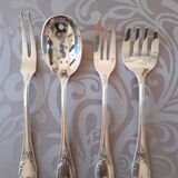 Christofle Marly, silver metal cute service