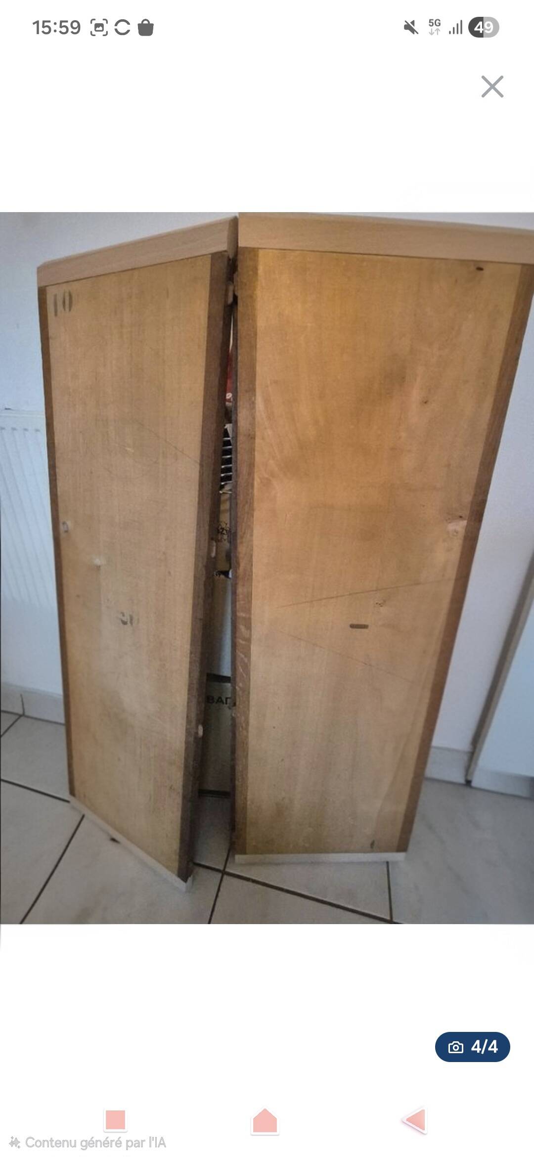 Table from the 1930s