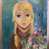 Portrait of “the girl with braids” 1965