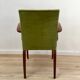 Fauteuil bridge en velours