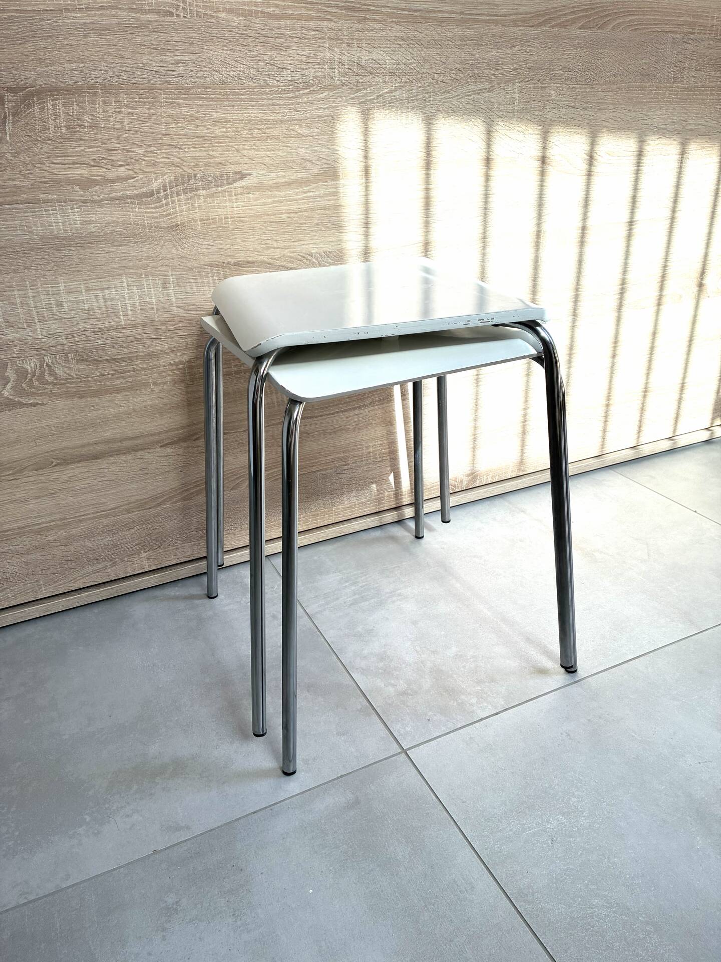 IKEA Gilbert stool pair 1990