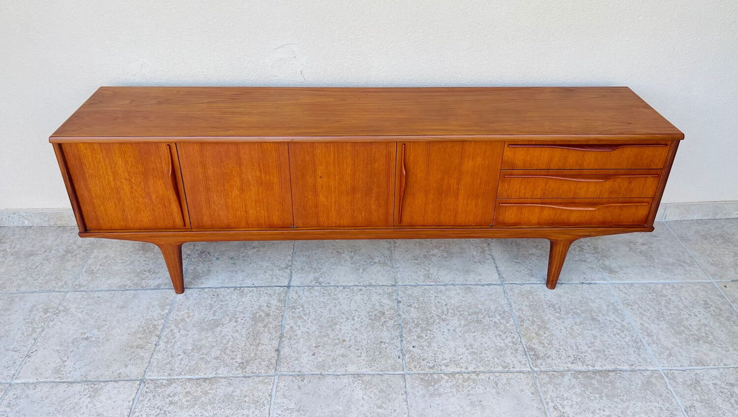 Scandinavian teak sideboard