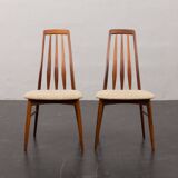 Danish Rosewood Eva Dining Chairs by Niels Koefoed for Koefoeds Hornslet