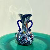 Vase millefiori verre de Murano Fratelli Toso