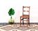 Occasional chair / antique wooden kitchen chair
