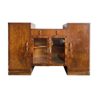 Art Deco sideboard in walnut circa 1930