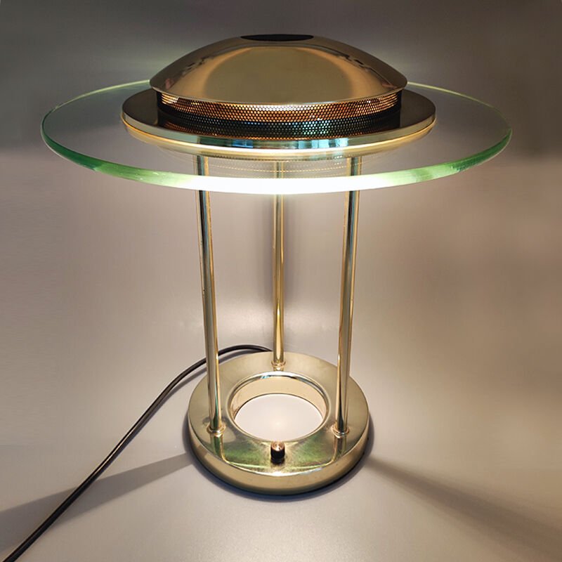 1980s Robert Sonneman "Saturn" Table Lamp for Gerorge Kovacs