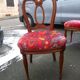 Suite of 6 Louis Philippe style cherry chairs
