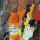 Original Swedish Oil on Panel – “Composition” by Kulo Green (1913–1972) – Signed – Vintage & Framed