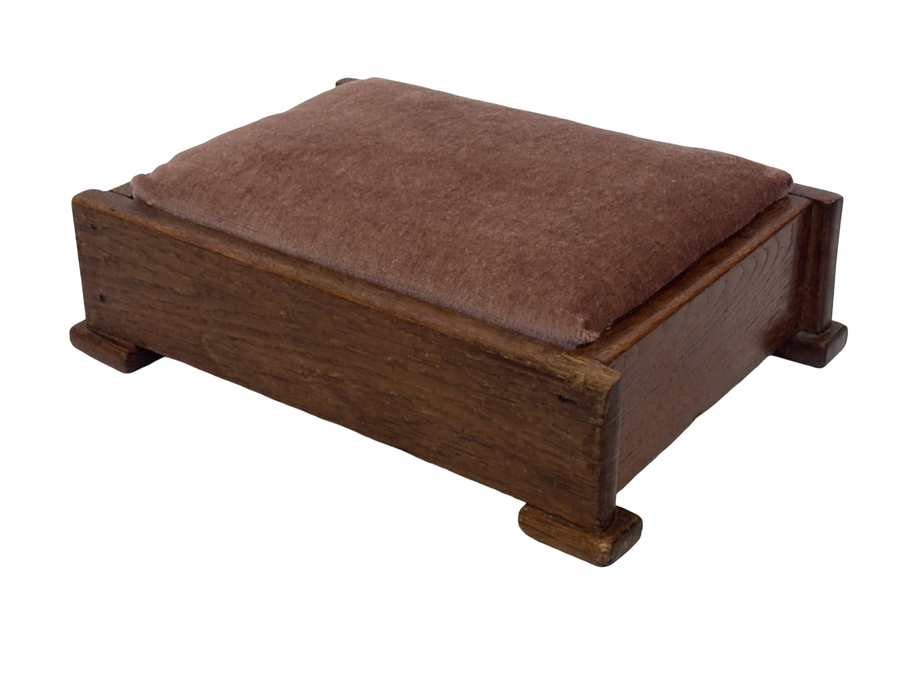 Art Deco footstool foot rest minimalist 30's design