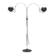 Vintage Space Age Gepo Double Arc Eyeball Floor Lamp