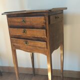 Bedside table with secret drawer