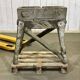 1950s faux wood cement planter, old water mill