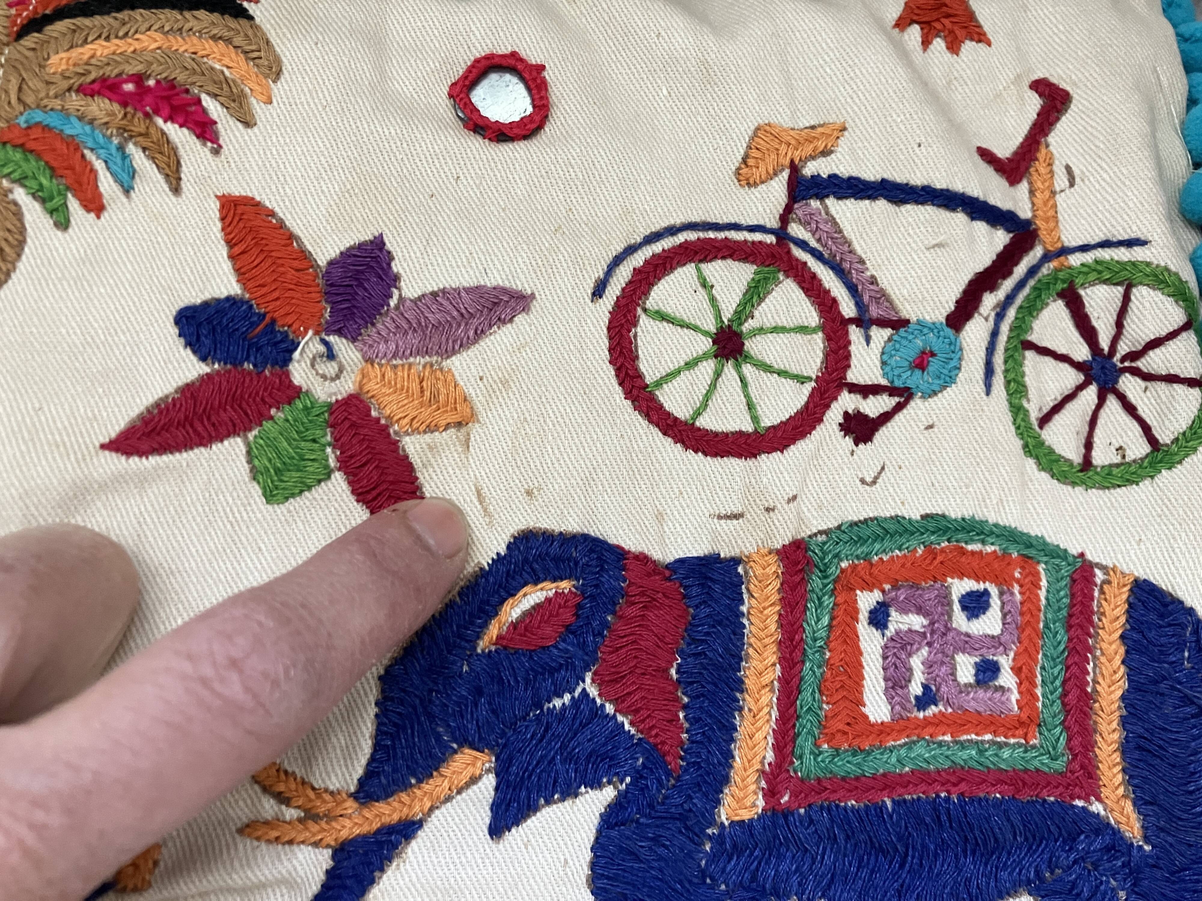 Vintage cushion cover