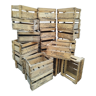 Old wood wine crates