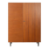 Elegant wardrobe from the 1960s in teak veneer