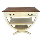 Vintage Style Directoire Console Table / Patinated Centre Table - Legs in