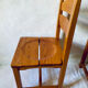 Brutalist chair pair