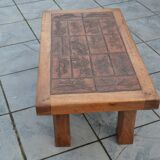 Pierre Garnier ceramic coffee table from Herbiers