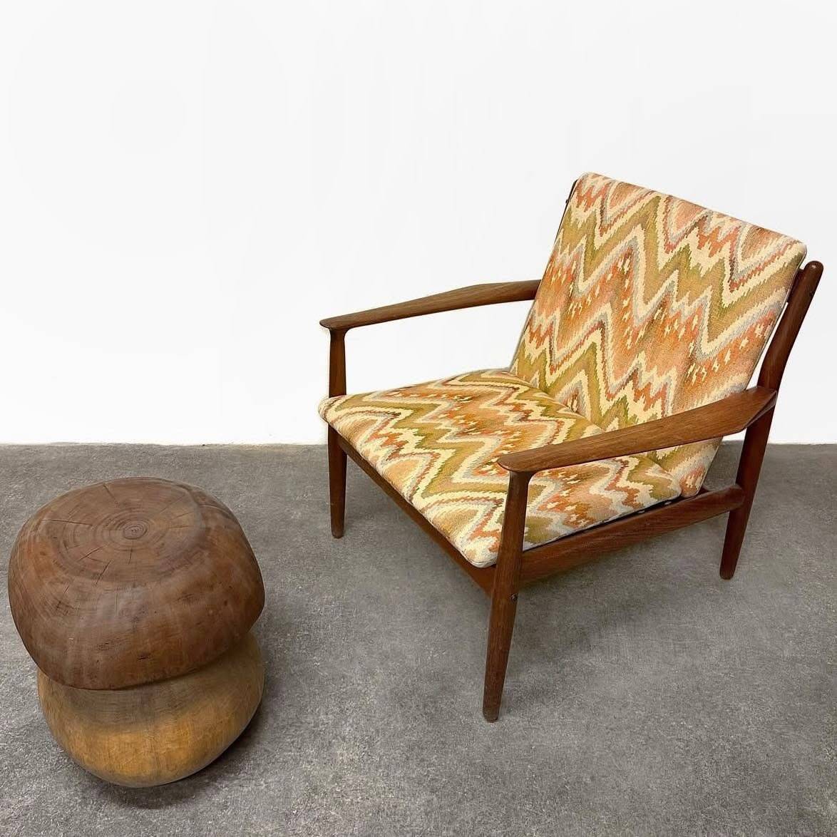 Tabouret sculpture champignon, 1970