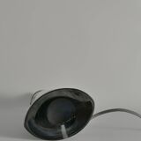 Blue Crystal Glass Table Lamp model RD 1566 by Carl Fagerlund, Orrefors, 1960s