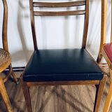 Set of 4 mismatched chairs