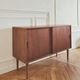 Renovated vintage buffet/sideboard, Scandinavian style, 1960s.