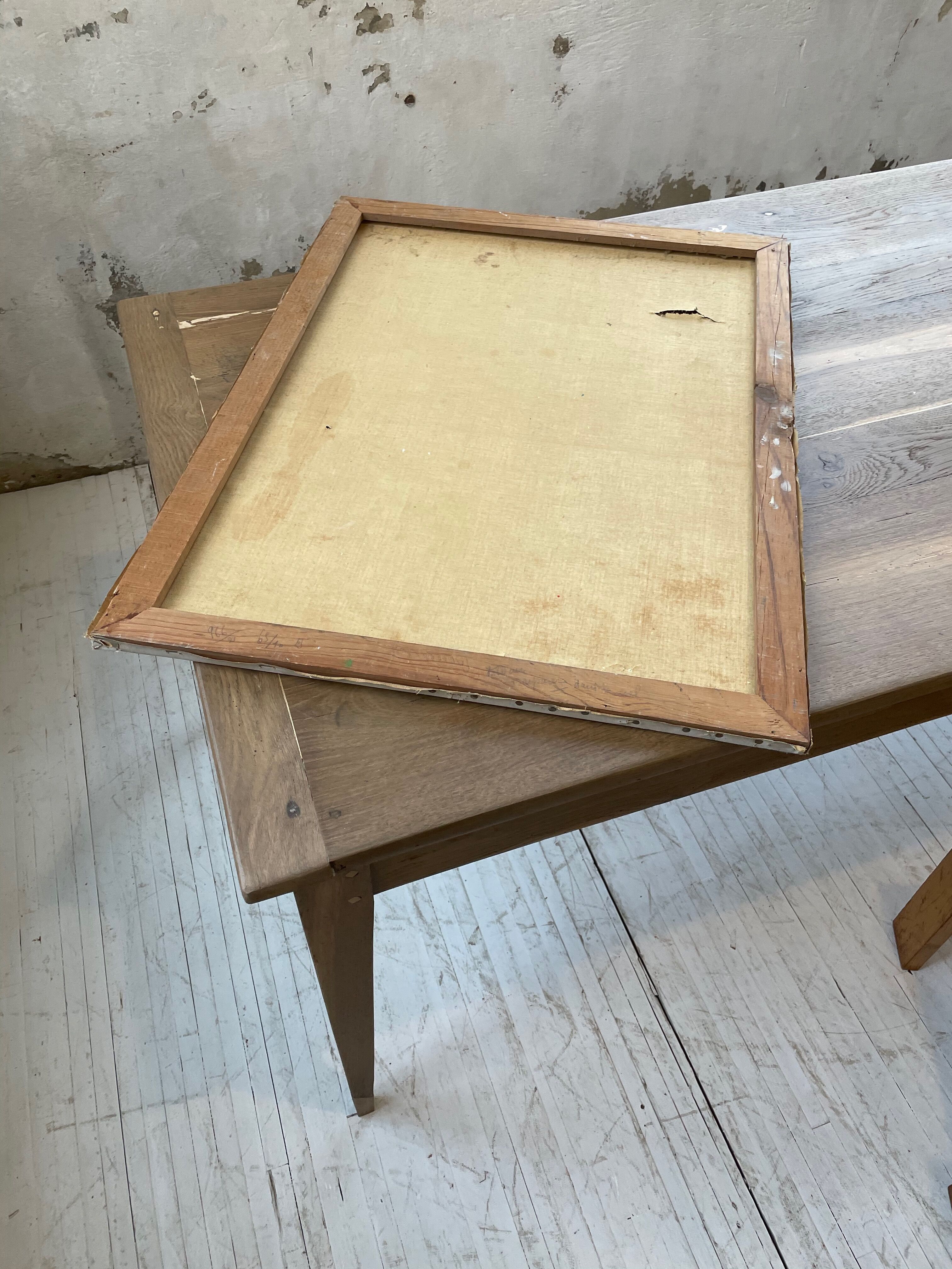 Canvas oil landscape alley 60x80cm