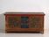 Antique wedding chest with polychrome floral motifs (circa 1860) #104