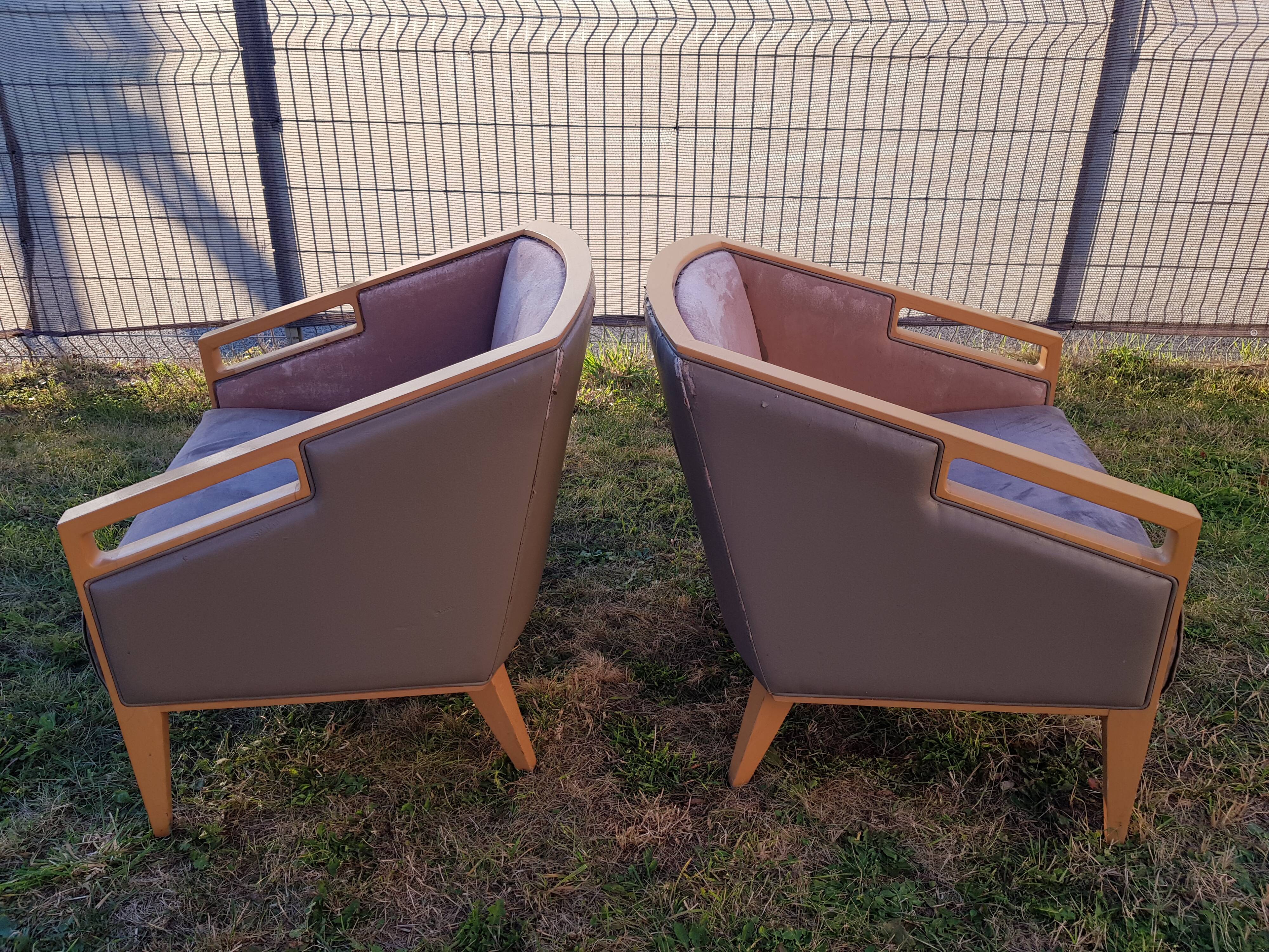 Italian armchairs 1950