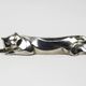 Pair of Art Deco knife rests - dog & cat - Gallia Christofle 1930