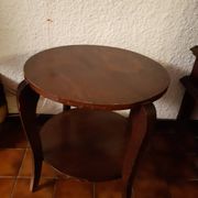 Art Deco guéridon from 1950 in oak.
