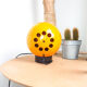 Ventilateur boule Calor orange années 70s
