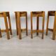 Tabourets de bar vintage chalet