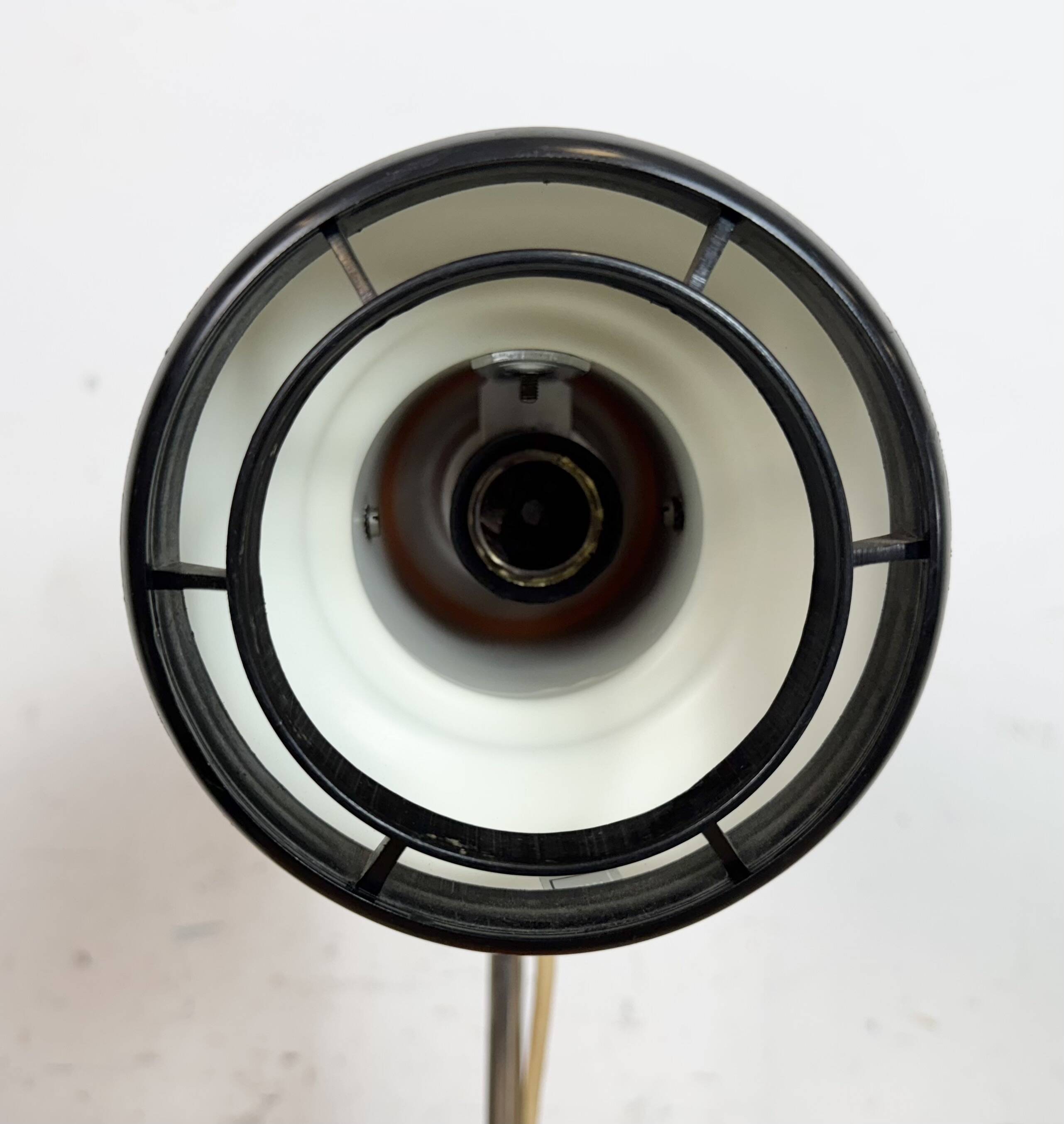 Vintage Orange Table Lamp , 1970s