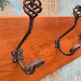 Porte manteaux fer forgé
