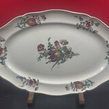Large oblong dish Villeroy and Boch Mettlach Model 1562 - 46 x 30.5 cm