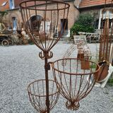 Wrought iron planter