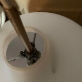 Scandinavian suspension lamp vintage opaline XL Louis Poulsen 40 cm