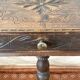 Ancienne Table d’appoint tripode avec tiroir
