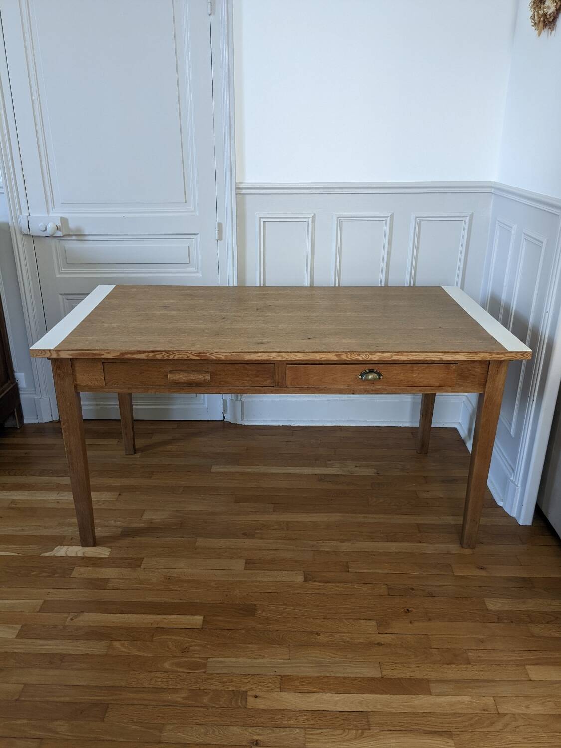 Wooden dining table