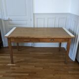 Wooden dining table