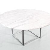 Table de repas scandinave PK-54 de Poul Kjaerholm pour E. Kold Christense