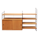 1960s String wall unit in ash, NIsse Strinning