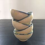 Set of 5 hand-painted cups
